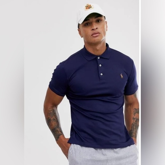 Ralph Lauren Polo XL Navy Custom - Picture 1 of 8